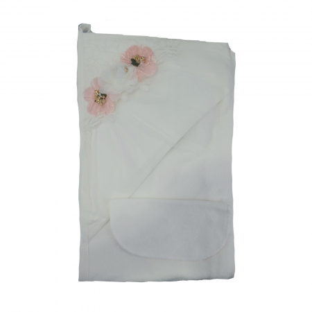 Prosoape - Prosop cu gluga 85 x 80 cm Babyline 005926, Alb