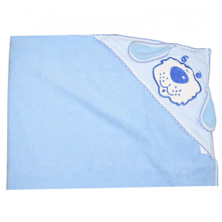 Prosoape - Prosop cu gluga 100 x 100 cm Terjan 86432, Albastru