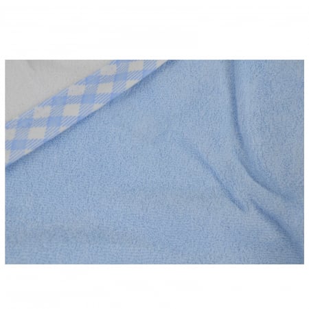 Prosop cu gluga 85 x 85 cm Babyline 9-471, Albastru [2]