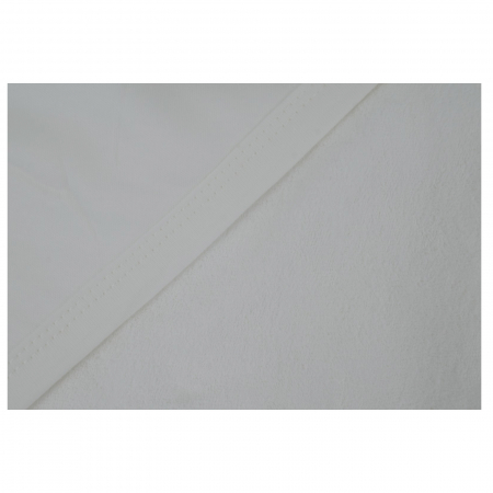 Prosop cu gluga 85 x 85 cm Babyline 9-612, Alb [2]
