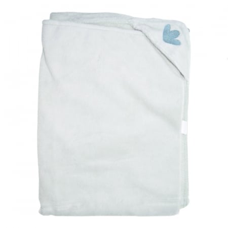 Prosop cu gluga din bumbac pentru copii 70 x 75 cm Mini Junior PSP-1, Verde [1]