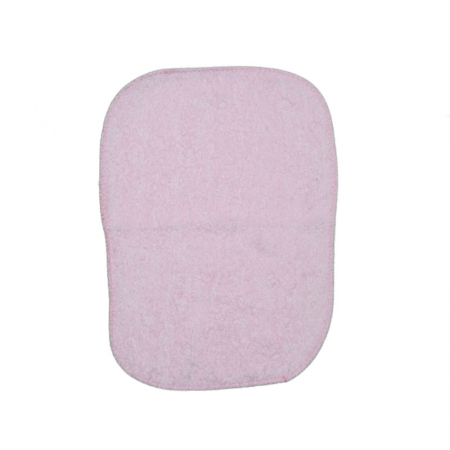 Prosop cu gluga din bumbac pentru fete 100 x 85 cm Mini Junior PSB-935-1, Roz [3]