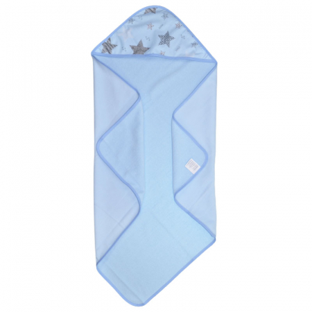 Prosoape - Prosop cu gluga din bumbac Thermofleet pentru copii Duet Baby 608505-A, Albastru