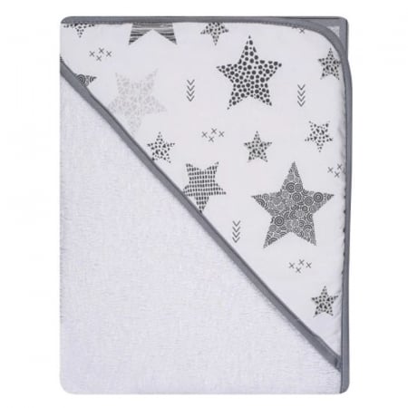 Prosop cu gluga din bumbac Thermofleet pentru copii Duet Baby 608505-GRR, Gri [1]