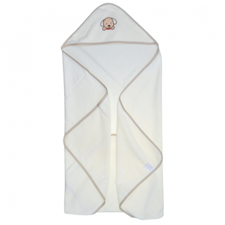 Prosoape - Prosop cu gluga pentru copii Duet Baby 608178-CR, Crem