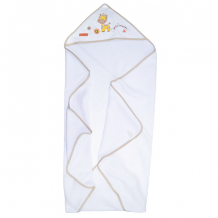 Prosoape - Prosop cu gluga pentru copii Duet Baby 608178-A, Alb