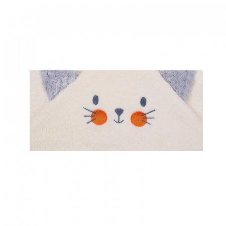 Prosop cu gluga pentru copii 100 x 100 cm Mini Junior 2004C, Crem [1]