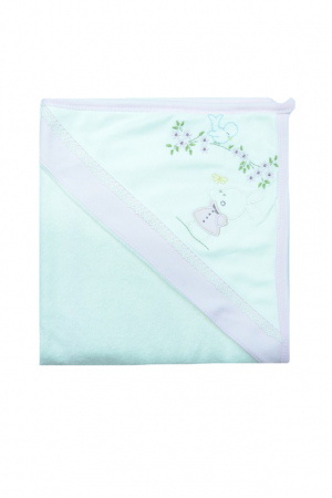 Prosoape - Prosop de baie cu gluga 85 x 85 cm Gaye Bebe PBG01, Multicolor