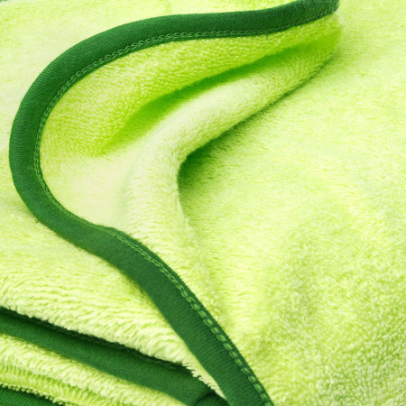 Prosop de baie cu gluga pentru copii 100 x 100 cm Sensillo 524174, Verde [1]