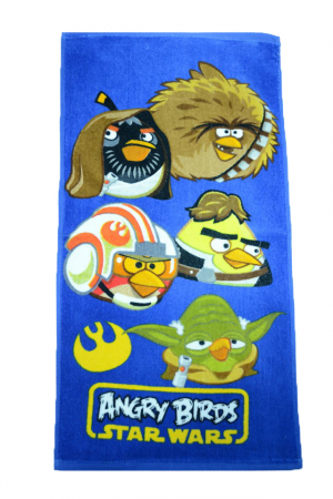 Prosoape - Prosop pentru baieti 35 x 65 cm Disney Angry Birds DISB-FTB49847-A1, Multicolor