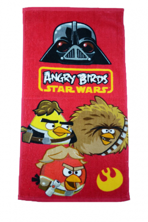 Prosoape - Prosop pentru baieti 35 x 65 cm Disney Angry Birds DISB-FTB49847-R, Multicolor