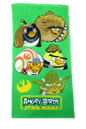 Prosoape - Prosop pentru baieti 35 x 65 cm Disney Angry Birds DISB-FTB49847-V, Multicolor