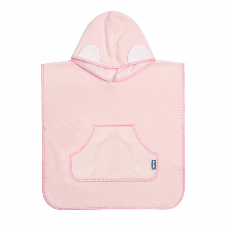 Prosoape - Prosop poncho pentru fete 55 x 60 cm Sensillo 399355, Roz