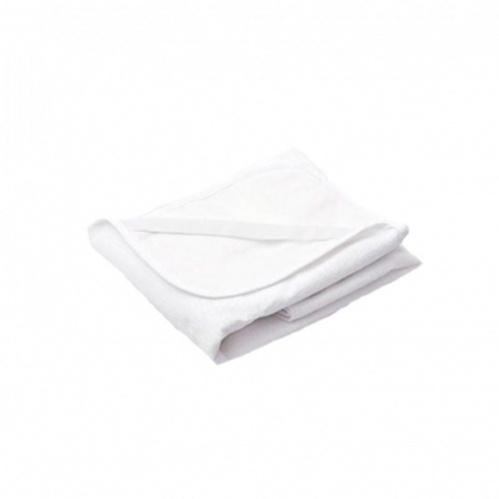 Protectie impermeabila din frotir pentru saltea 120 x 60 cm Mini Junior 180823, Alb [1]