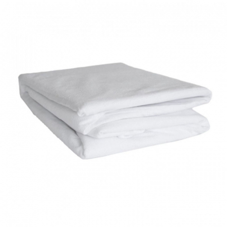 Protectie impermeabila din frotir pentru saltea 120 x 60 cm Mini Junior 180823, Alb [3]