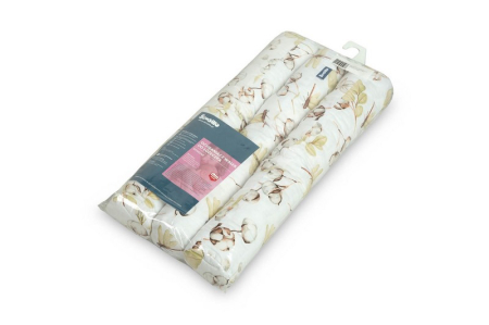 Protectie laterala pentru patut, din 3 bucati x 60 cm, Sensillo 395067, Alb [1]