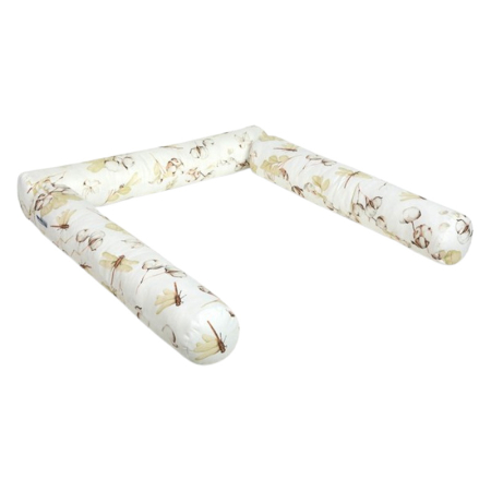 Protectii laterale pentru patut - Protectie laterala pentru patut, din 3 bucati x 60 cm, Sensillo 395067, Alb
