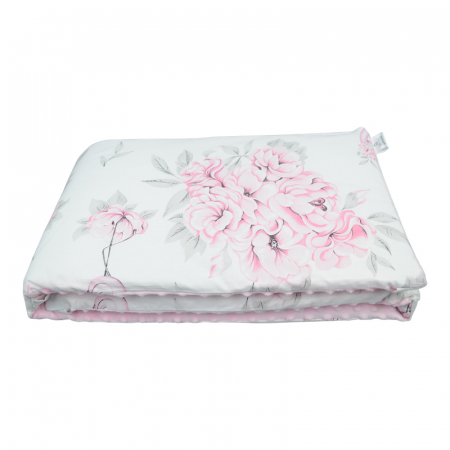 Protectii laterale pentru patut - Protectie laterala pentru patut 180 x 30 cm MimiNu 281404-A, Multicolor