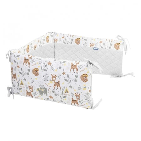 Protectii laterale pentru patut - Protectie laterala pentru patut, 180 x 30 cm, Sensillo, 388489, Alb