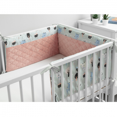 Protectie laterala pentru patut 180 x 30 cm Sensillo 3887765, Multicolor [2]
