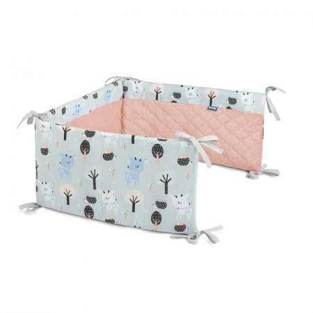 Protectii laterale pentru patut - Protectie laterala pentru patut 180 x 30 cm Sensillo 3887765, Multicolor