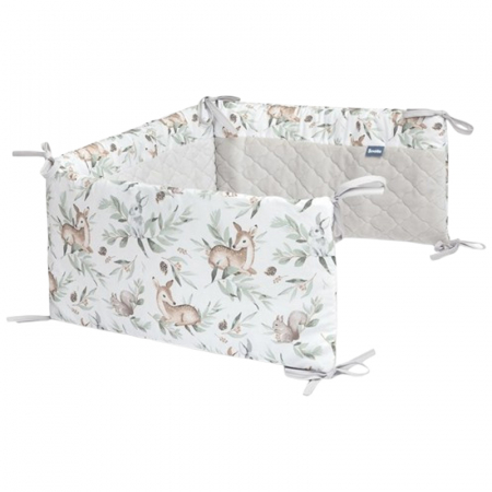 Protectii laterale pentru patut - Protectie laterala pentru patut, 180 x 30 cm, Sensillo, 391151, Alb