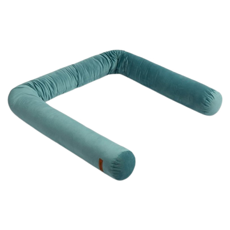 Protectii laterale pentru patut - Protectie laterala pentru patut 200 x 15 cm, Sensillo SILLO-395142, Albastru