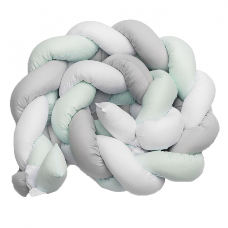 Protectie laterala pentru patut 210 cm Sensillo 303462, Multicolor [1]
