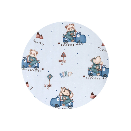 Protectie laterala pentru patut, 360 x 30 cm, MimiNu 143000-23, Albastru [1]