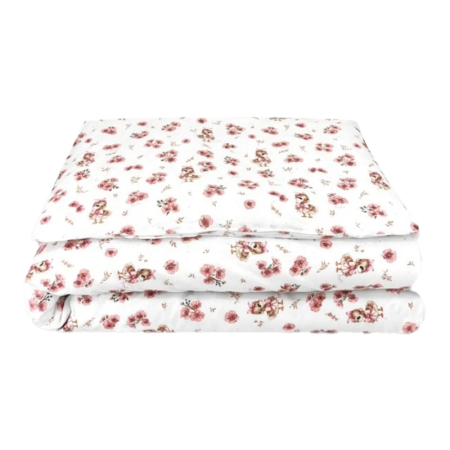 Protectii laterale pentru patut - Protectie laterala pentru patut, 360 x 30 cm, MimiNu 143000-20, Roz
