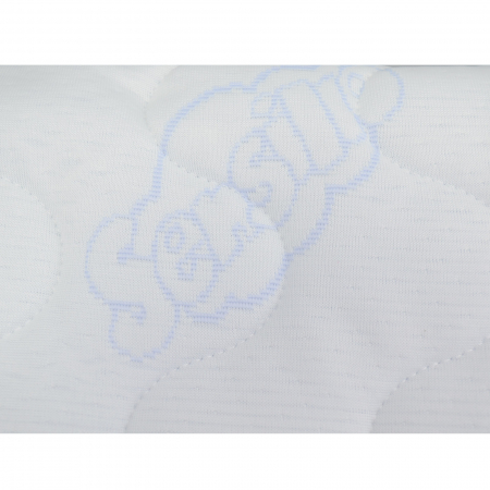 Protectie pentru saltea 60 x 120 cm Sensillo 522453A, Alb [2]