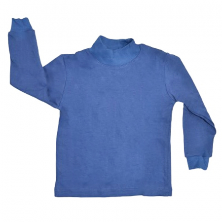 Bluze cu maneci lungi - Bluza cu maneca lunga tip maleta pentru baieti Seygi SVG1411, Albastru
