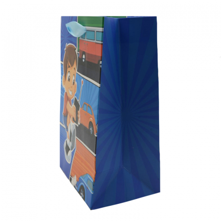 Punga cadou 23 x 9,5 x 18 cm Midex PCM-5, Albastru [1]