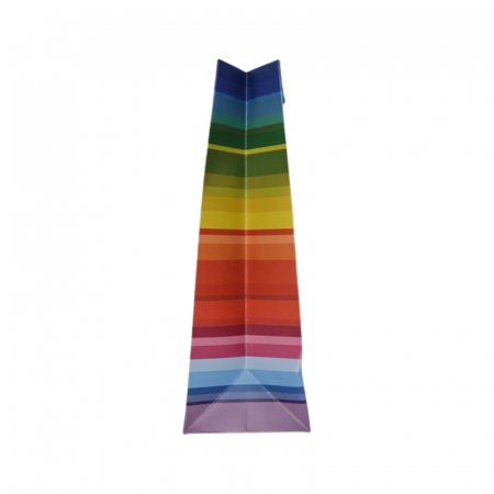 Punga pentru cadouri din hartie groasa cu manere din snur, 32 x 25 x 11 cm, Midex 210225-08, Multicolor [2]