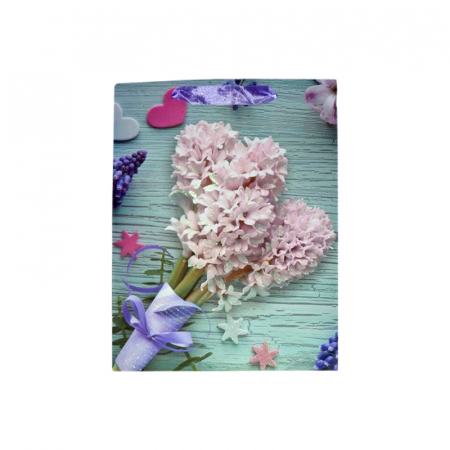 Joaca, activitati si ambalaje - Punga pentru cadouri din hartie groasa cu manere din snur, 32 x 25 x 11 cm, Midex 210225-15, Multicolor