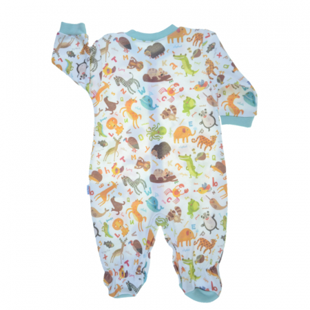 Salopeta cu maneca lunga pentru baieti Mini Junior BC5464-62, Multicolor [1]