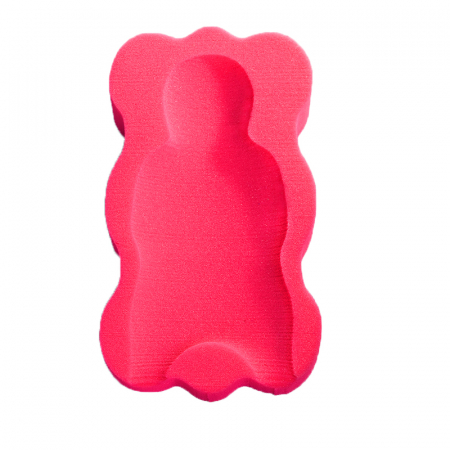 Cadite si suporturi bebelusi - Reductor din burete pentru cadita Sensillo Maxi Unicolor 239952R, Roz