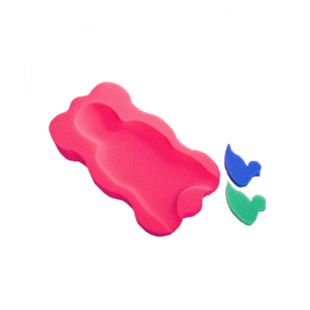 Reductor din burete pentru cadita Sensillo Maxi Unicolor 239952R, Roz [3]