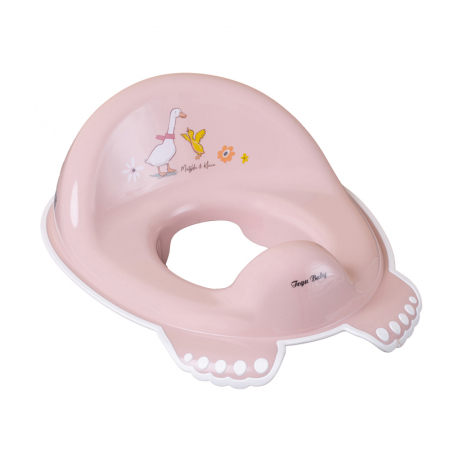 Igiena copiilor - Reductor toaleta antiderapant Tega Baby FF-002-107, Roz