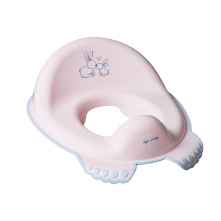 Igiena copiilor - Reductor toaleta antiderapant Tega Baby KR-002-104, Roz