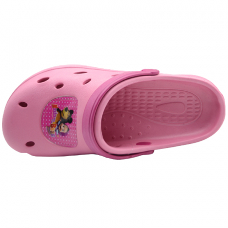 Papuci pentru fete American Club 5525432-R-33-34, Roz [1]