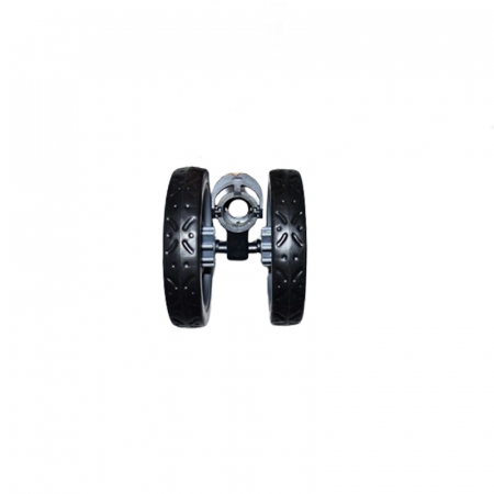 Roata dubla fata pivotanta cu blocator pentru carucior Mini Junior RTA-BA31, Negru [3]