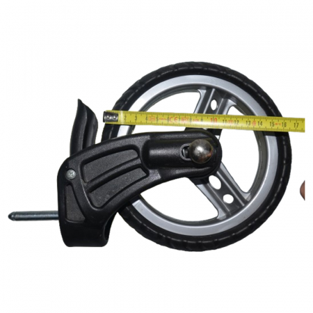 Roata față, cu osie, pentru carucior BabyActive RT1706-5, Negru [1]