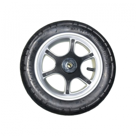 Carucioare - Roată față pentru carucior BabyActive RT1706-26, Negru