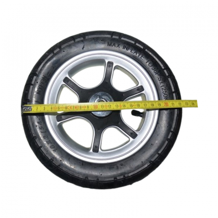 Roată față pentru carucior BabyActive RT1706-26, Negru [1]