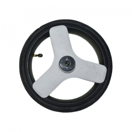 Carucioare - Roată față pentru carucior BabyActive RT1706-28, Negru