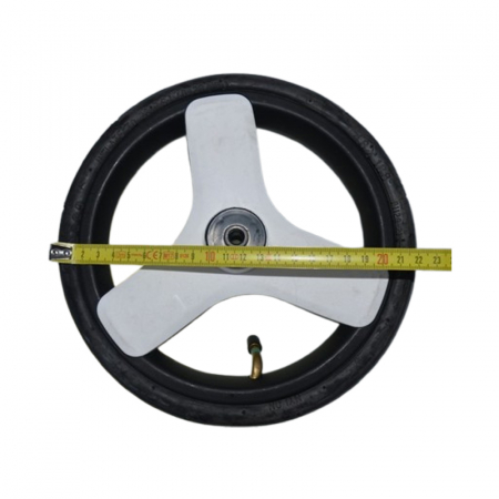 Roată față pentru carucior BabyActive RT1706-28, Negru [1]