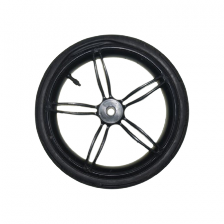Carucioare - Roată față pentru carucior BabyActive RT1706-32, Negru