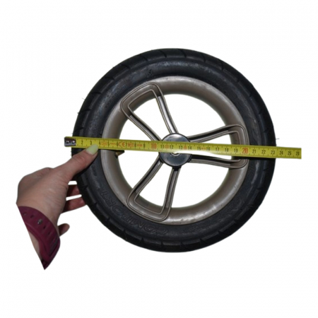 Roată față pentru carucior BabyActive RT1706-36, Negru [1]