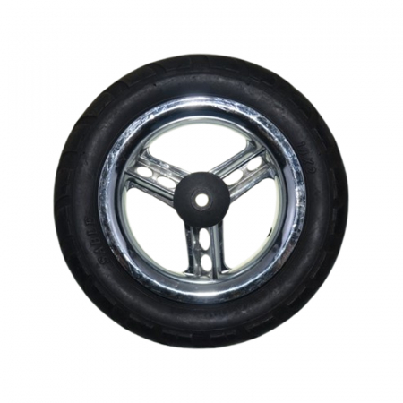 Carucioare - Roată față pentru carucior BabyActive RT1706-39, Negru